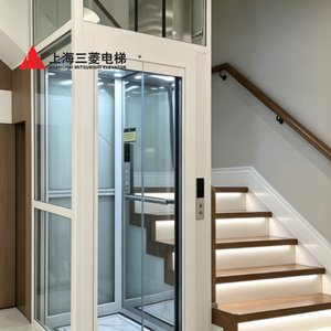 Ascenseur intérieur pour appartement de petite taille, de haute qualité et à prix abordable, en acier inoxydable, de la marque Mitsubishi - Product Image 6