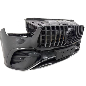Ensemble de pare-chocs avant de haute qualité pour <span class=keywords><strong>Mercedes</strong></span> Benz <span class=keywords><strong>GLE</strong></span> <span class=keywords><strong>63</strong></span> <span class=keywords><strong>AMG</strong></span>, comprenant la calandre avant et le réservoir d'eau du radiateur - Product Image 3