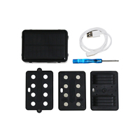 HabweID GC49 4G+3G+2G 9000mAh IP67 Traceur GPS solaire pour collier de bétail et de moutons, précision 10-15m, géolocalisation, alarme de vibration pour le bétail