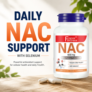 New Arrival Shecome NAC Extract Supporting the <b>Liver</b> Capacity to Process Eliminate Toxins for Men and Women NAC Capsules - Product Image 3