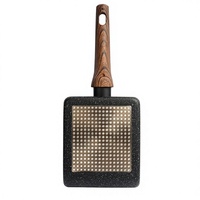 Sartén Antiadherente de Aluminio con Revestimiento de Mármol OEM de 18 cm, Compatible con Inducción, Certificación LFGB, Venta al por Mayor de Utensilios de Cocina