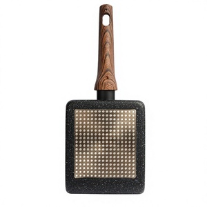 Sartén Antiadherente <span class=keywords><strong>de</strong></span> Aluminio con Revestimiento <span class=keywords><strong>de</strong></span> Mármol OEM <span class=keywords><strong>de</strong></span> 18 cm, Compatible con Inducción, Certificación LFGB, Venta al por Mayor <span class=keywords><strong>de</strong></span> Utensilios <span class=keywords><strong>de</strong></span> Cocina - Product Image 2