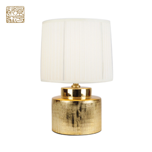 Lampe de table moderne style <span class=keywords><strong>pictural</strong></span> en céramique LED à intensité variable Design de fleur d'oiseau Alimentation électrique Abat-jour pour tambour Ampoules à incandescence - Product Image 6