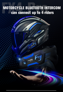 Auriculares Inalámbricos Impermeables para Casco de Motocicleta FX4 PRO, Intercomunicador para Casco <span class=keywords><strong>Cardo</strong></span>, Auriculares con Intercomunicador para Casco de Motocicleta - Product Image 6