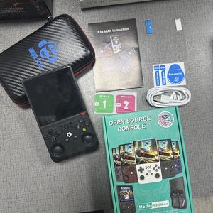 Consola de videojuegos R36 MAX portátil Retro de 128GB integrada en más de 22000 juegos clásicos consolas de juegos manuales Pantalla de 4,0 pulgadas - Product Image 3