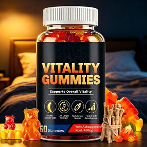 Gomitas de Ashwagandha Naturalmente Masculinas con Cúrcuma y <span class=keywords><strong>Vitamina</strong></span> <span class=keywords><strong>D</strong></span> <span class=keywords><strong>para</strong></span> <span class=keywords><strong>el</strong></span> Apoyo Inmunológico y Antioxidante <span class=keywords><strong>en</strong></span> Hombres Adultos - Product Image 3