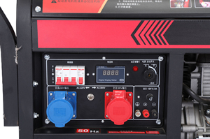 Chất lượng cao 5.5KW <span class=keywords><strong>mini</strong></span> thiết kế duy nhất ba giai đoạn điện mở khung máy phát điện diesel điều khiển từ xa ATS cho khẩn cấp sao lưu - Product Image 3