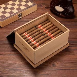 Boîte à cigares en bois sur mesure, humidor portable grande capacité, boîte de rangement pour l'âge et la conservation des cigares. - Product Image 1