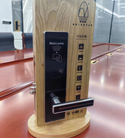 Serrure de porte intelligente pour hôtel, 13,56 MHz, antivol, en acier inoxydable poli, système électronique sans clé, carte PRO-USB pour les chambres d'hôtel