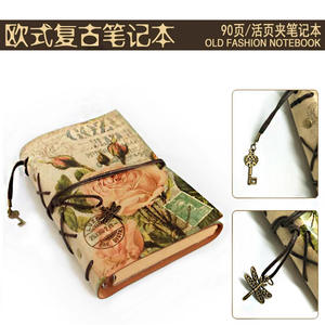 Carnet de notes vintage en cuir de vachette, 90 feuilles A6, journal personnalisé imprimé, imperméable, écriture possible, papeterie de voyage, classeur - Product Image 5