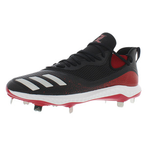 Zapatos de Fútbol Adidas Icon V Bounce NCAA para Hombre, Color Negro/Plateado/Rojo |   100% Auténtico - Product Image 4