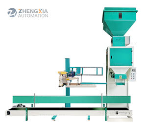 Machine d'emballage de granulés semi-automatique 5 <span class=keywords><strong>kg</strong></span> 15 <span class=keywords><strong>kg</strong></span> <span class=keywords><strong>25</strong></span> <span class=keywords><strong>kg</strong></span>, Machine de remplissage d'ensilage, Machine de pesage et d'emballage de granulés alimentaires - Product Image 4
