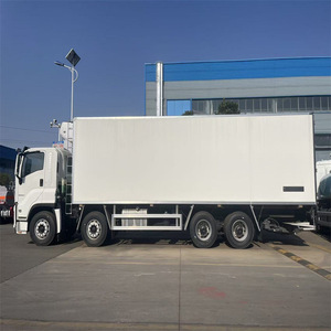 Camión Refrigerado ISUZU Euro 5 <span class=keywords><strong>de</strong></span> Alta Calidad, Diésel Manual Eficiente con Sistema <span class=keywords><strong>de</strong></span> Refrigeración Carrier/ThermoKing 8*4 en Guinea - Product Image 3