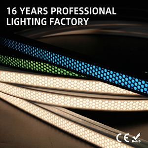 Ruban LED néon anti-reflet avancé 12x12mm 24V RGBIC SPI adressable individuellement pour la décoration intérieure, les salles de jeux et les bars - Product Image 5