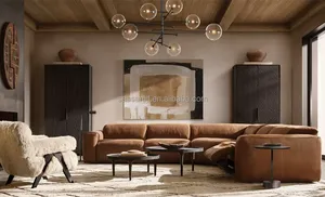 Sillón de Salón con Tapicería Suave OEM Sassanid, Sillón de Piel de Oveja Jakob - Product Image 5