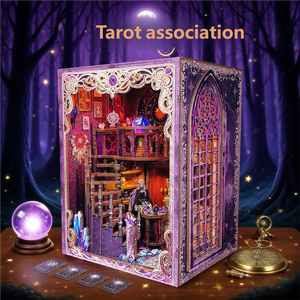Kit Fai-da-Te Casa in Miniatura dei Tarocchi - Architettura Mistica con Mobili e Decorazioni per Casa delle Bambole - Product Image 3