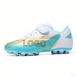 Chaussures de football roses pour filles avec doublure en maille Usine de Chine Chaussures de football pour garçons pour les sports d'hiver et d'été - Product Image 3