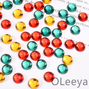 Oleeya - Cristales Acrílicos Planos de 4 mm a 30 mm, Cuentas de Cristal con Forma de Sirena para Decoración y Pintura Facial - Product Image 5