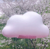 Nuage gonflable géant publicitaire, ballon à hélium de nuage de Parade