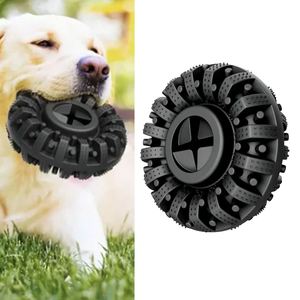 Juguete de Goma Resistente para Perros, Dispensador Interactivo de Golosinas, Juguete con Rueda para Dispensar Comida, para Masticadores Agresivos, Entrenamiento de Razas Grandes - Product Image 1