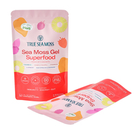 Op maat bedrukte ritszak herbruikbare verpakking voor fruitpoeder voedselverpakking plastic stand-up pouch