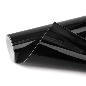 1.52*18m araç parlak piyano siyah vinil Wrap araba sarma filmi araba sarma çıkartmalar filmi - Product Image 2