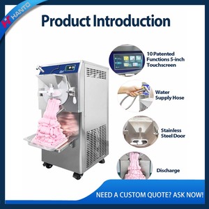 Machine à glace dure et gelato de comptoir, 10 programmes, pour la préparation de coupes d'açaï commerciales - Product Image 4