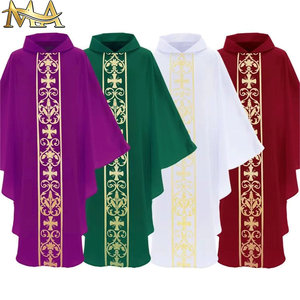 Mejor Túnica de Sacerdote Medieval, Vestimenta Gótica de Sacerdote, Traje Religioso Vintage para Clérigo - Product Image 1