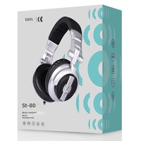 Headphone Studio Monitor BHA ST80 Over Ear Berkabel Tertutup dengan Jack 3.5mm 6.35mm untuk Rekaman Podcast Produksi Musik