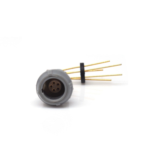 Shenzhen Fabrikant Micro-Precisie M10 Soldeer Printplaat Cirkelvormige <span class=keywords><strong>Connector</strong></span> Push-Pull Zelfsluitende Lange Gebogen Pin Socket 3 - Product Image 5