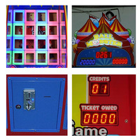 Tension à jetons de la machine 220V de jeu de boule de tir de rachat de loterie en métal