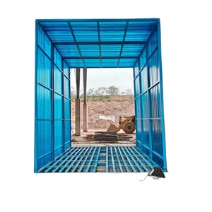 Máquina de Lavado de Autos Completamente Hidráulica de 6m 8m para Obras de Construcción con Bomba, Color Azul - Product Image 5