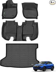 Alfombrillas personalizadas de alta calidad para el suelo del coche RHD, alfombra protectora impermeable para RHD HR-V Vezel, alfombrillas antideslizantes para el coche, <span class=keywords><strong>precio</strong></span> barato - Product Image 5