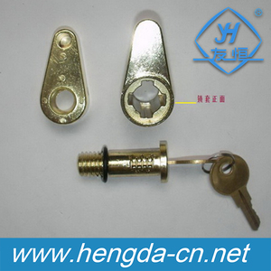YH9008摩托车盘式锁防盗锌合金小型重型挂锁带钥匙安全新条件 - Product Image 6