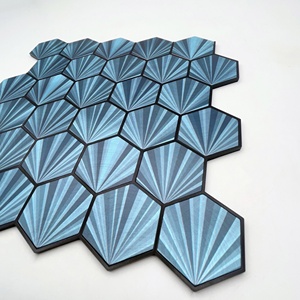 Revêtement de sol en <span class=keywords><strong>vinyle</strong></span> de bonne qualité, mousse auto-adhésive pvc, carreaux muraux extérieurs kajaria 3d, carreaux muraux hexagonaux - Product Image 6