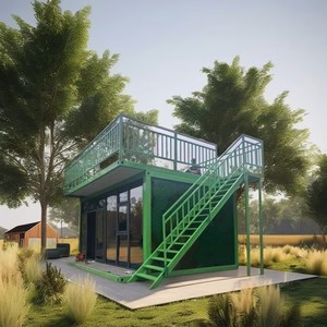 JHCE Casa Contenedor de Acero Expandible de 3 Dormitorios, Apartamento, Oficina Móvil, Proyecto de Edificio, <span class=keywords><strong>Bar</strong></span> Plegable de Almacenamiento con Panel Sándwich - Product Image 1