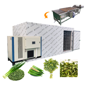 Machine commerciale de lavage et de séchage de légumes (laitue, céleri, melon amer, persil) - Product Image 1