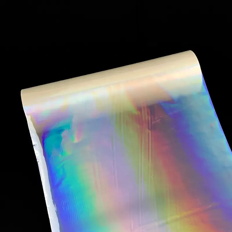 Produttori A4 laminato BOPP trasparente pellicola di laminazione olografica termica rotolo di pellicola di laminazione a freddo