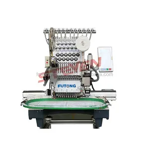 China Factory New Arrival Hat And T-shirt Single Head Computerized Embroidery Machine