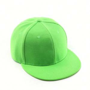 Gorras Snapback Deportivas Personalizadas para Exteriores, de Alta Calidad, 6 Paneles, Color Sólido, Visera Plana - Product Image 3