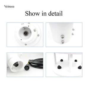 Veinasa-THPGRW-01-G con GPS Electrónico, Sensor de Iluminación de Lluvia, Velocidad y Dirección del Viento, Estación Meteorológica Compacta Veinasa-THPGRW - Product Image 2