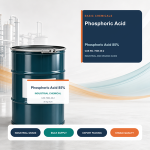 Ácido Fosfórico 85% 35KG Tambor H3PO4 Grado Industrial Acidificante E338 Pancheng Materiales Finos Producción de Fertilizantes - Product Image 1