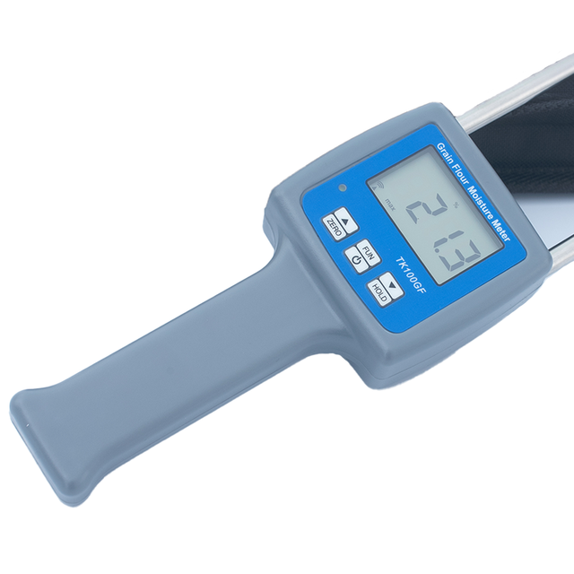 TK100GF Grain Flour Moisture Meter Tester Analyzer Corn Wheat Rice Bean Paddy Flax Oats Flour Moisture Meter for Powder