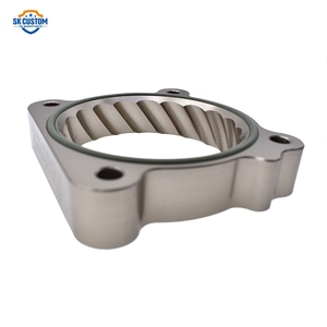 Entretoise de papillon des gaz pour moteur <span class=keywords><strong>Volvo</strong></span> V60 2.0T T5 V90 V40 <span class=keywords><strong>XC60</strong></span> S60 S90, en alliage d'aluminium forgé, joint d'admission vortex pour papillon des gaz, accessoires - Product Image 6