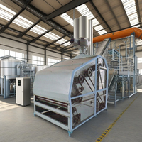 Mélangeur automatique de fibres textiles à haut rendement pour le mélange uniforme de matériaux avec composant de moteur central