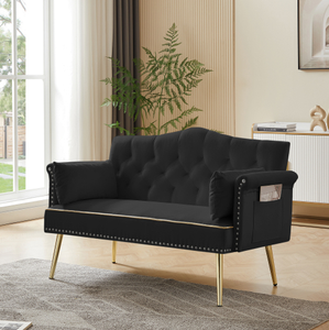 Elegant 2-Seater Leather <b>Sofa</b> Set Convertible Home Furnishing <b>for</b> Living Rooms <b>for</b> Apartment Hotel or Villa - Product Image 2