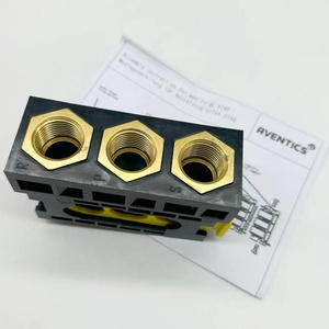 แผ่นจ่ายลม Aventics 8985003902 รุ่น Pneumatic Manifold Series 740 - Product Image 2