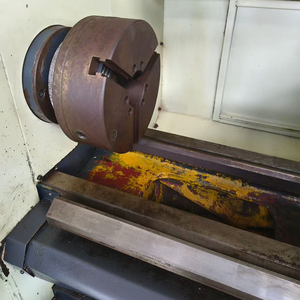 <span class=keywords><strong>Torno</strong></span> CNC de Acero Aleado con Carbono CCK6140, Usado, de Bancada Plana, Hidráulico, de Alta Precisión para Mecanizado - Product Image 3