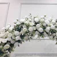 Bouquet de Roses artificielles rustiques, 50 pièces, fausses fleurs et pivoines, pour décorer la maison, pour les événements, pour la mariée