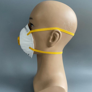 <span class=keywords><strong>Tissu</strong></span> non tissé Double valve respiratoire pince-nez réglable haute qualité jetable <span class=keywords><strong>FFP2</strong></span> KN95 <span class=keywords><strong>masque</strong></span> certifié CE 4 couches - Product Image 3